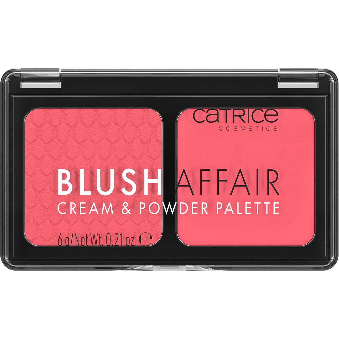 Catrice Blush Affair Cream & Powder Palette 010 Stunning Strawberry. Catrice Blush Affair Cream & Powder Palette 010 Stunning Strawberry.