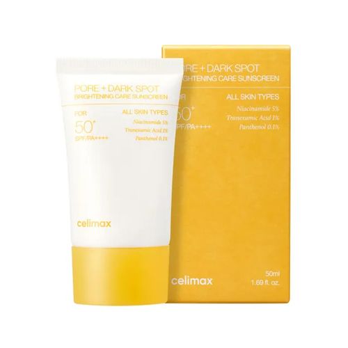 CELIMAX PORE+DARK SPOT BRIGHTENING C ARE SUNSCREEN 50ML CELIMAX PORE+DARK SPOT BRIGHTENING C ARE SUNSCREEN 50ML