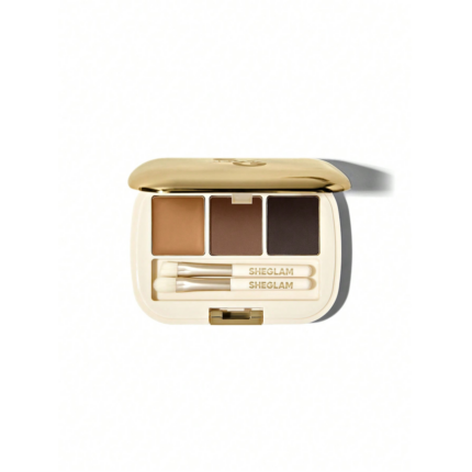 Sheglam Full-Filled Eyebrow Palette-101 Dark Brown.