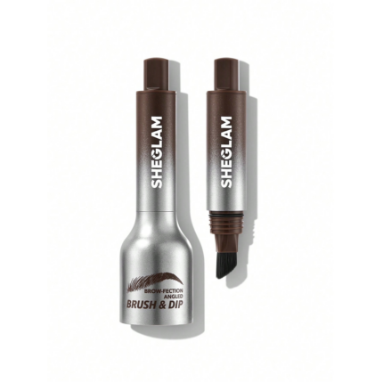 Sheglam Brow-Fection Angled Brush & Dip-Chocolate.