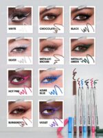 Sheglam Boldline Longwear Multi-Function Gel Liner-Metallic Brown.