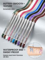 Sheglam Boldline Longwear Multi-Function Gel Liner-Metallic Green.