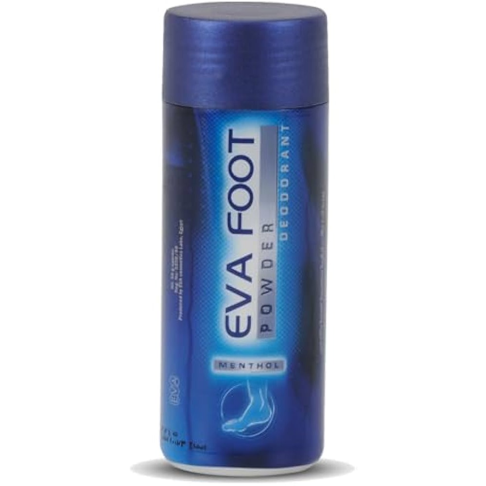 31N-E2aTwWL._AC_UF10001000_QL80_.jpg Eva Foot Powder Deodorant with Menthol 50 gm - الصورة 1
