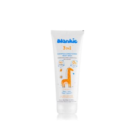 Blankie 3-in-1 Shampoo, Conditioner & Body Wash 200ml
