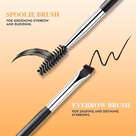 BEILI Small Makeup Duo Eyebrow Brush(1pcs) BEILI Small Makeup Duo Eyebrow Brush(1pcs)