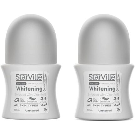 starville whitening Roll On Fragrance Free (1+1) 50% OFF