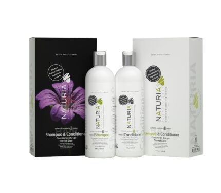 NATURIA Shampoo & Conditioner ( Travel Set ) 120ml