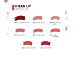 Flormar Sheer Up Lipstick 020 Hidden Desire.