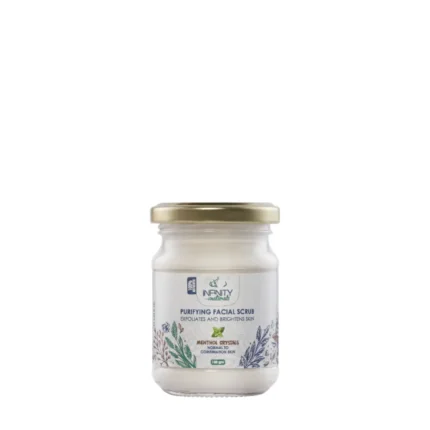 Infinity Naturals Purifying Facial Scrub Menthol Crystal
