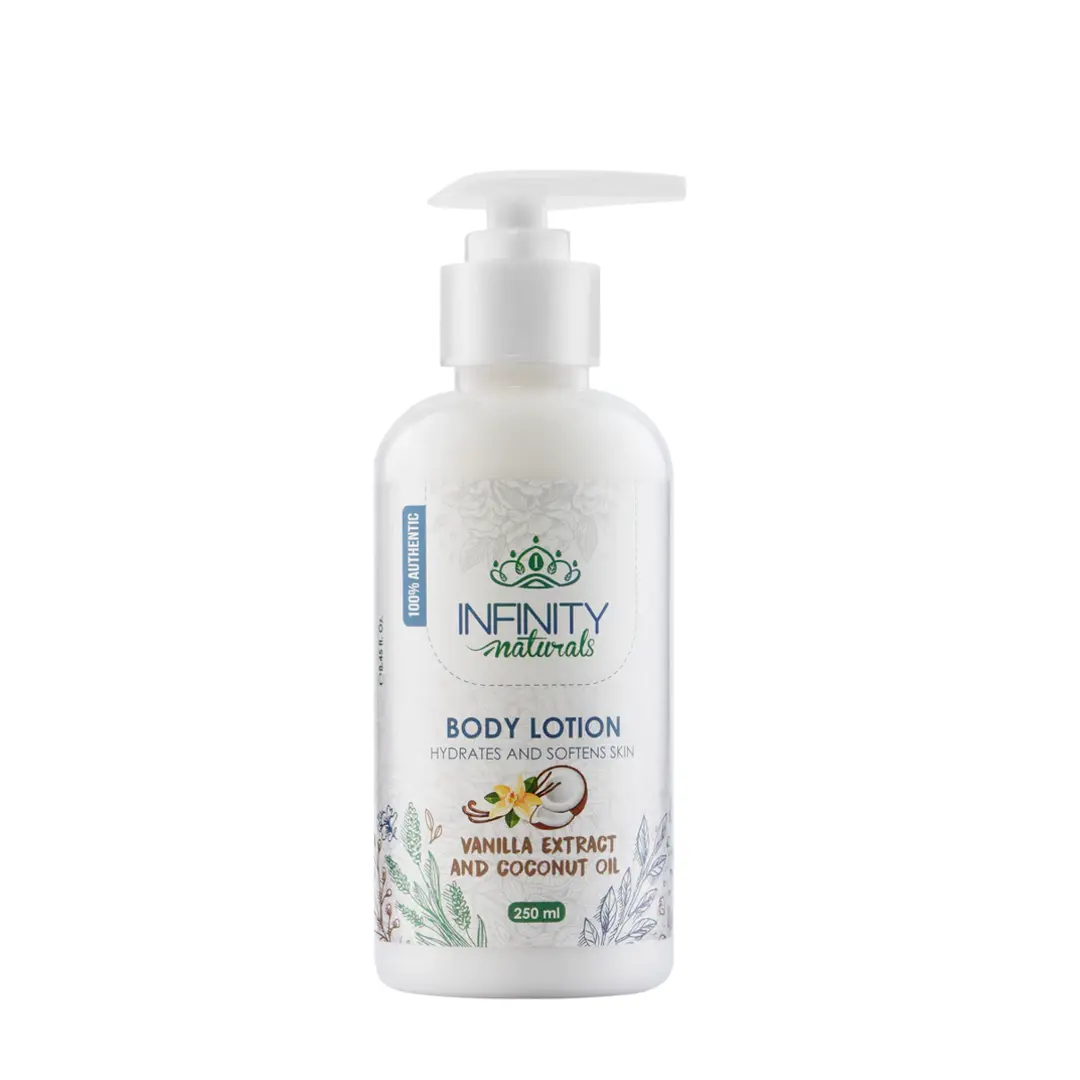Infinity Naturals Body Lotion Vanilla Extract & Coconut oil Infinity Naturals Body Lotion Vanilla Extract & Coconut oil
