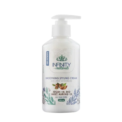 Infinity Naturals Smoothing Styling Cream Argan Oil & Sweet Almond Oil