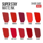 Maybelline Superstay Matte Ink Lipstick 65 seductress.