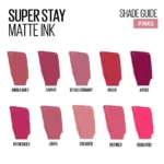 Maybelline Superstay Matte Ink Lipstick 65 seductress.