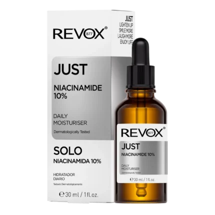 REVOX JUST Niacinamide 10% A daily moisturiser  30ML