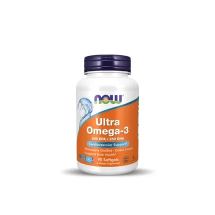 NOW | Ultra Omega-3 Fish Oil 500 EPA / 250 DHA