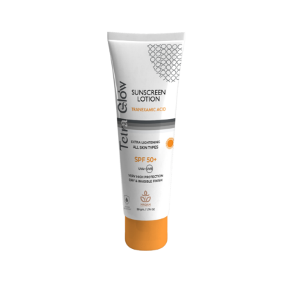 Tetra Glow Sunscreen Lotion SPF50+ Offer (1+1)