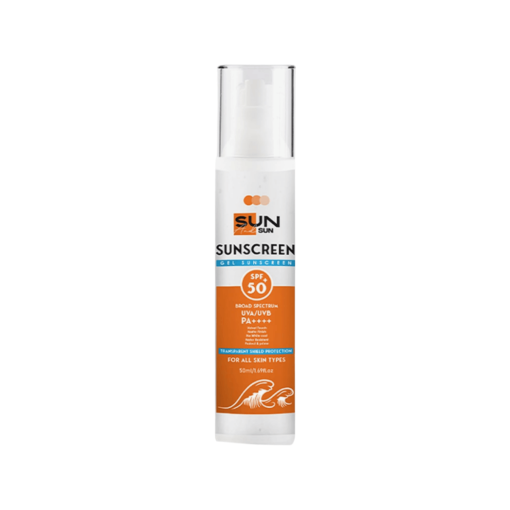 SUN AND SUN SUNSCREEN GEL SPF 50+ 50ML SUN AND SUN SUNSCREEN GEL SPF 50+ 50ML
