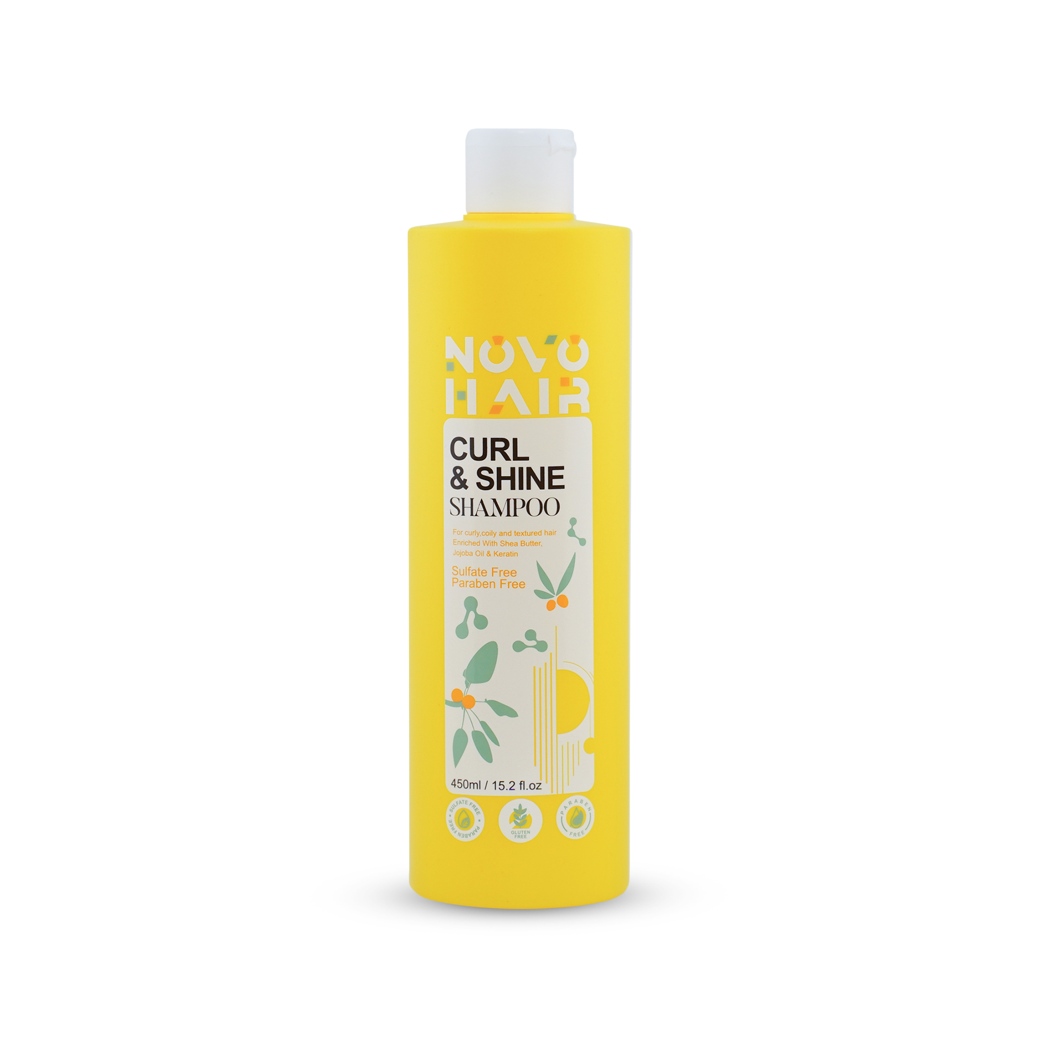 Novo Shampoo Curl & Shine 450ml Novo Shampoo Curl & Shine 450ml