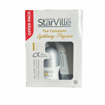 StarVille The Complete cream & cleanser & roll on