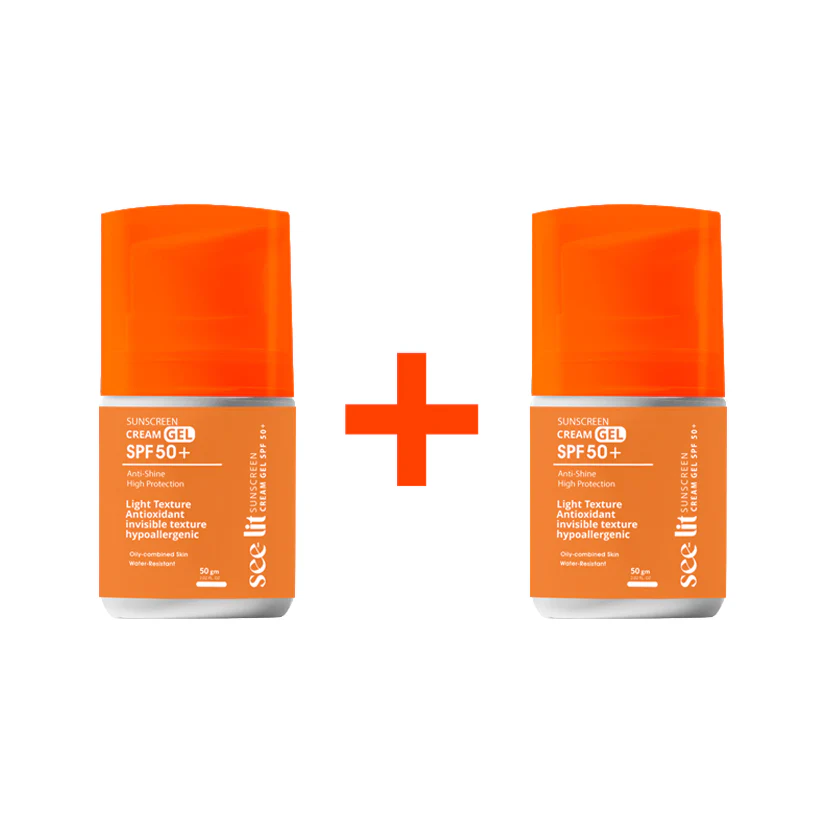 See Lit Sunscreen Cream gel 50gm (1+1) See Lit Sunscreen Cream gel 50gm (1+1)