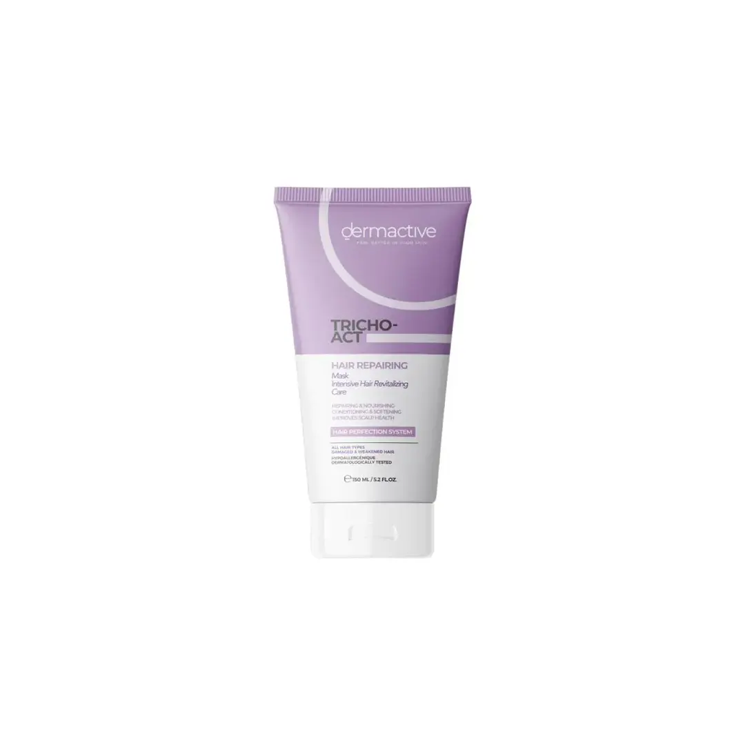 Tricho-ACT-Hair-Repairing-Mask-800x1152.jpg-1.webp Dermactive TRICHO-ACT Hair Repairing Mask - الصورة 1