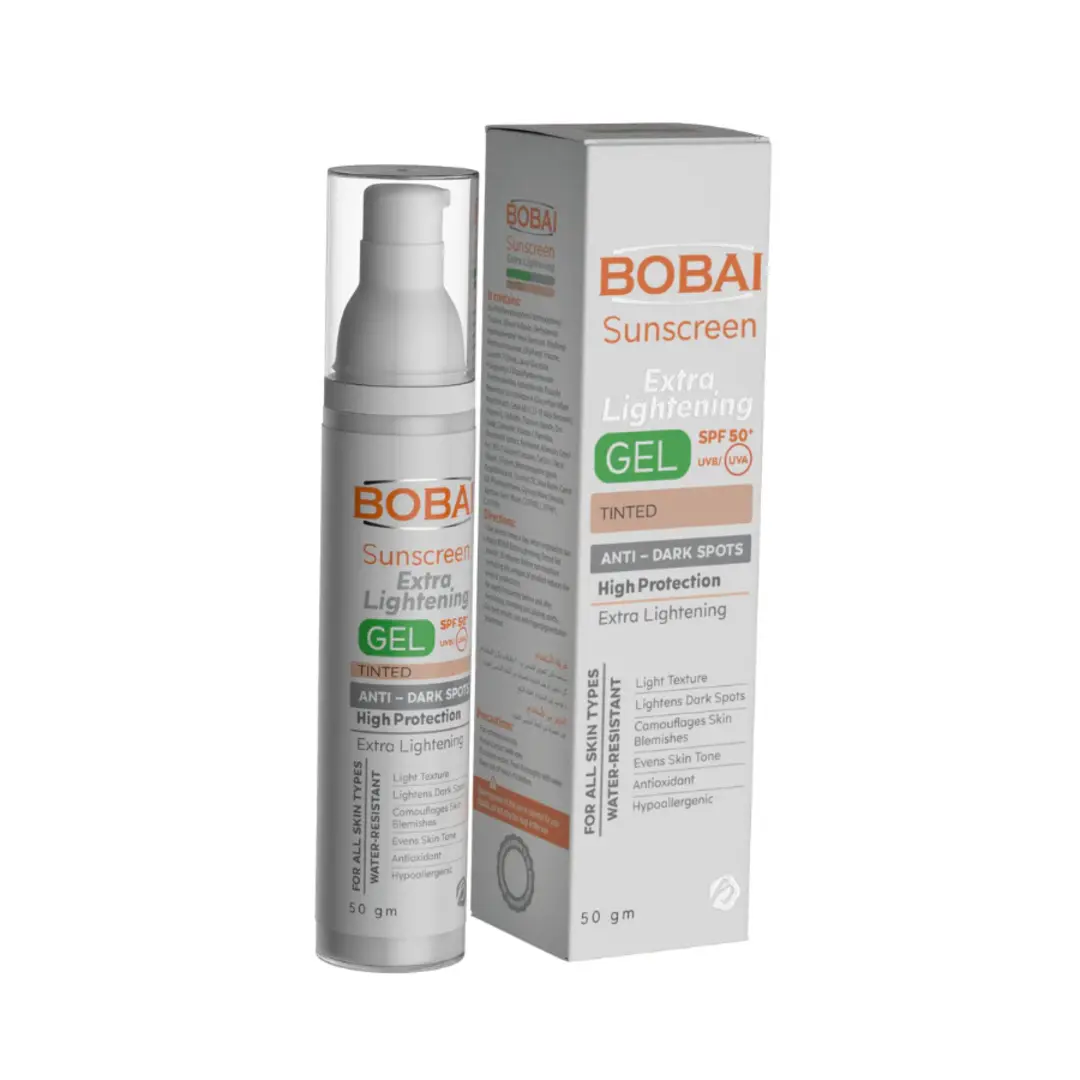 Untitled_design_-_2024-08-14T152658.061-1.webp Bobai Sunscreen Tinted Extra Lightening gel spf 50 - الصورة 1