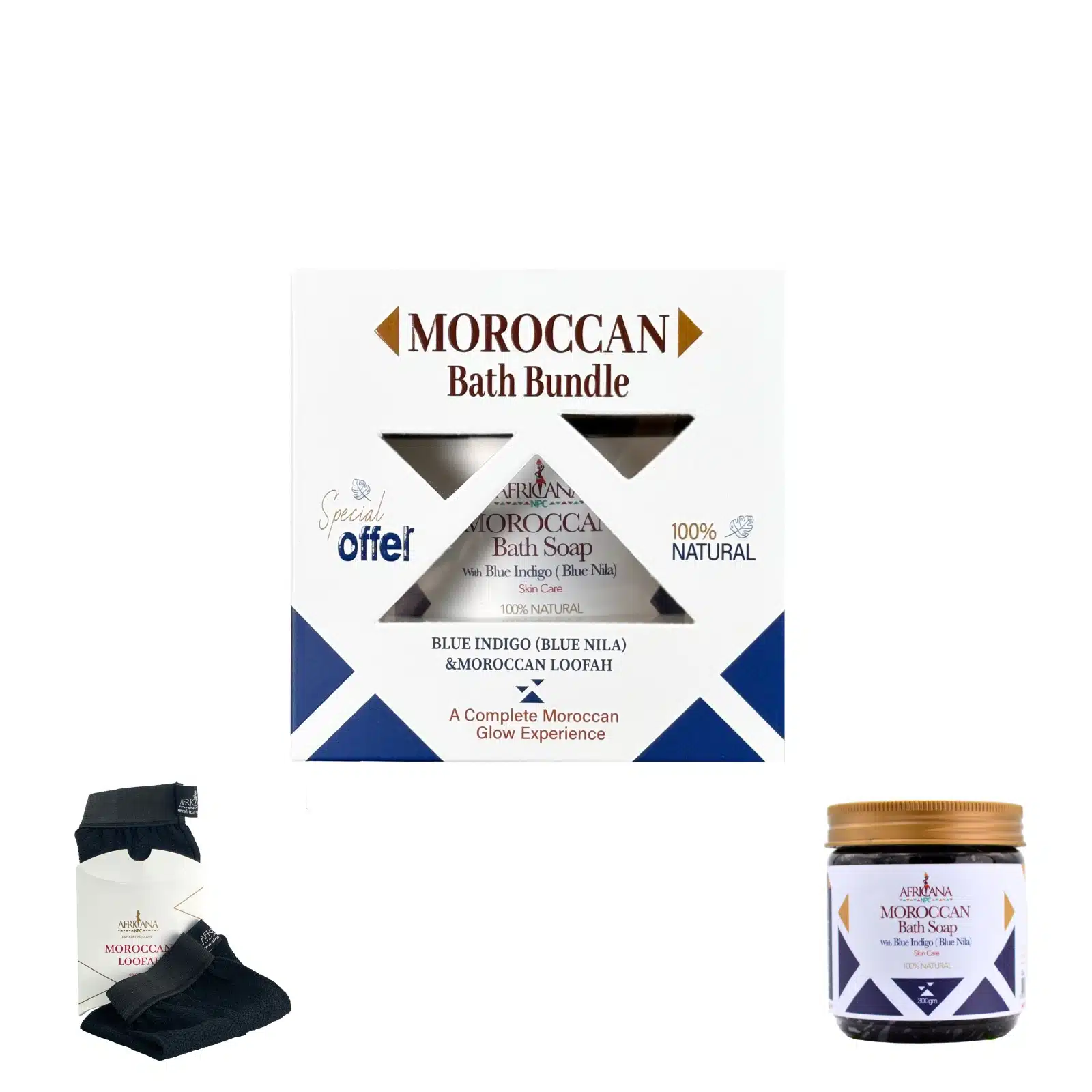 Africana Moroccan Bath Bundle Africana Moroccan Bath Bundle