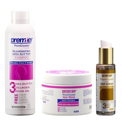 Premier Hair Routine ( Shampoo PremCrystal + Mask + Serum )