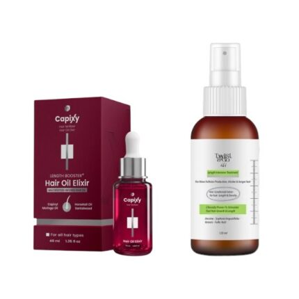 Hair-lengthening Routine ( Capixy Hair Oil Elixir 30ML + Twist And Go Length Lotion 125ml )