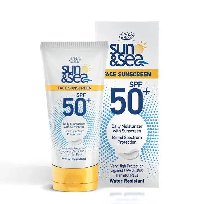 Eva Sun & Sea Face Sunscreen ( SPF 50+ ) 40Ml Eva Sun & Sea Face Sunscreen ( SPF 50+ ) 40Ml