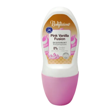 Bodylicious Roll On Pink Vanilla Fusion 50ml