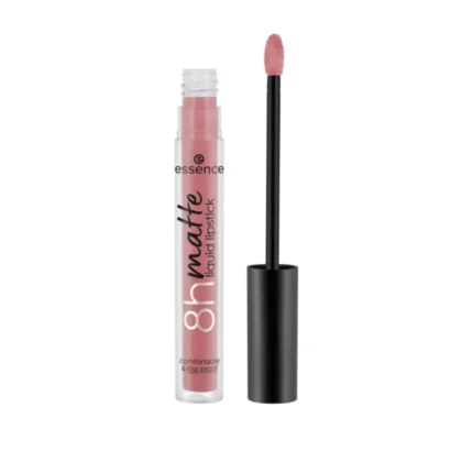 Essence 8h matte liquid lipstick 11 Misty Rose.