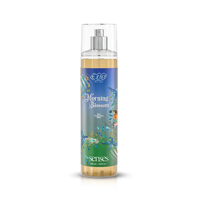eva-body-splash-morning-240ml.webp EVA Skin Care Senses Body Mist 240 ml – Morning Balasm - الصورة 1