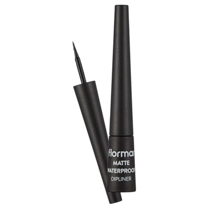 Flormar Matte Waterproof Dipliner Black.