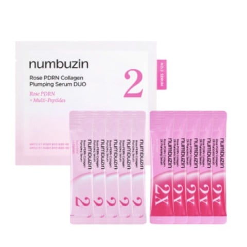 NUMBUZIN No.2 Rose PDRN Collagen Plumping Serum DUO mini kit 10 EA NUMBUZIN No.2 Rose PDRN Collagen Plumping Serum DUO mini kit 10 EA